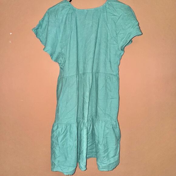 Universal Thread Linen Blend Green Dress - Size Small - Picture 7 of 7